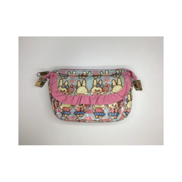 swimmer 스위머 토끼 프릴 핑크파우치