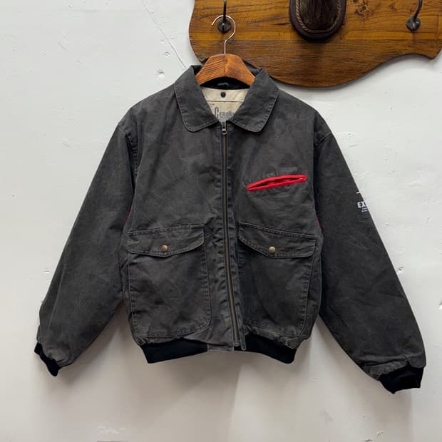90s Ceronias The Men Faded Trucker Jacke