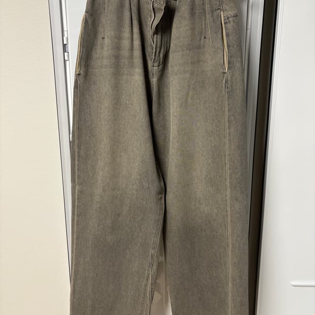 [2]폴리테루 6pk 루즈드 데님 더티그레이