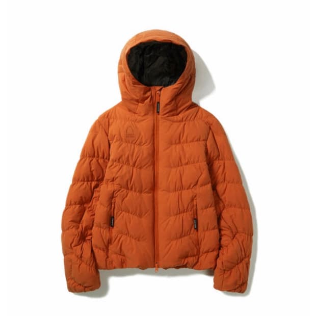 시에라디자인 경량 다운 패딩 구스 M 오렌지