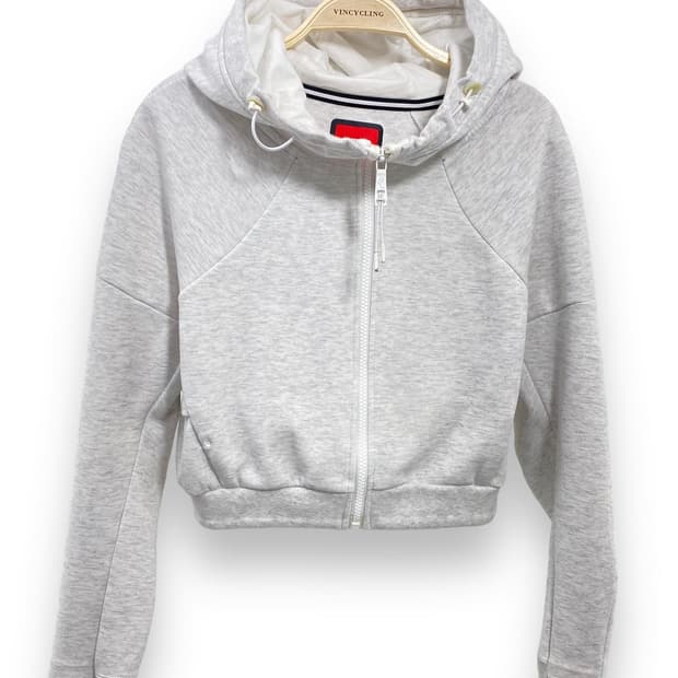 Nike hood crop top custom