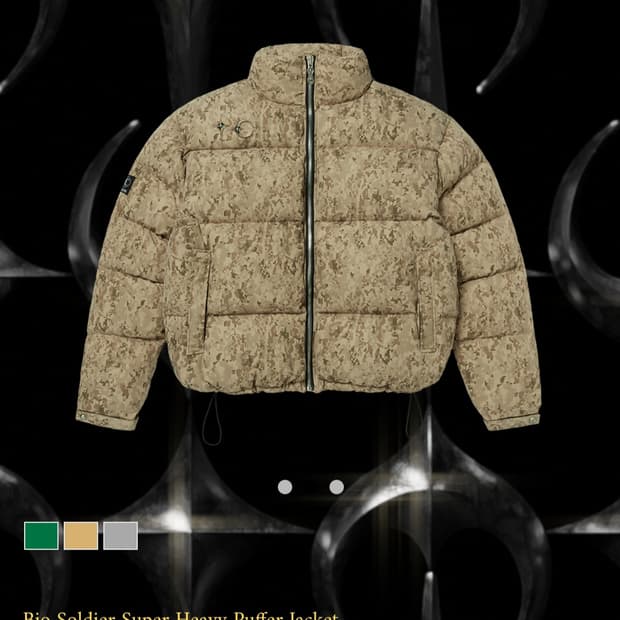 떠그클럽 바이오솔져 푸퍼패딩 3사이즈 새상품