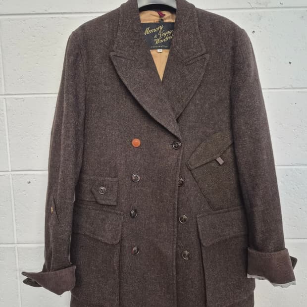 100) 커스텀 멜로우 트위드 헤리티지 울자켓 팝니다