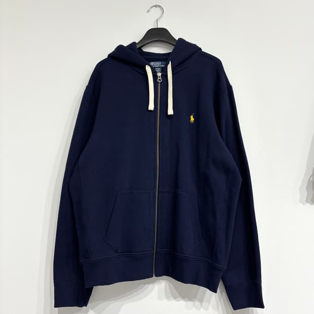 폴로 랄프로렌 써멀 기모 후드집업