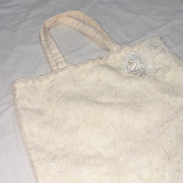 빈티지 모리걸 히메갸루 레이스 손가방 