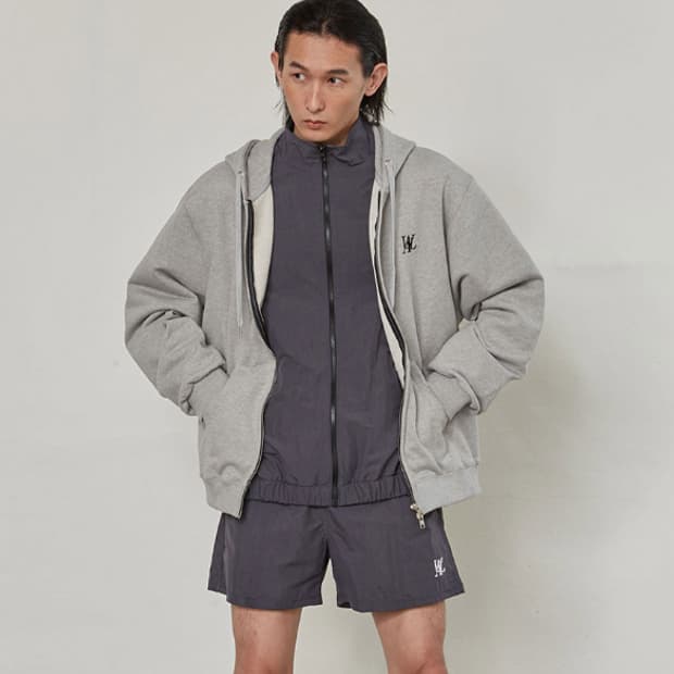 우알롱 후드집업 L 