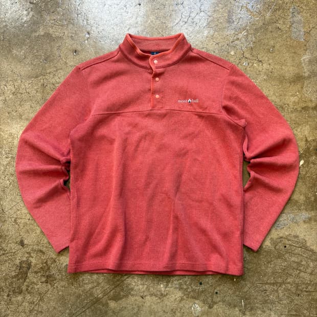 몽벨 스냅 버튼 풀오버