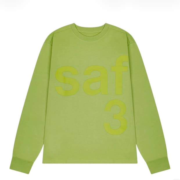 사파리스팟 베이직 사파리 롱슬리브 티셔츠 그린