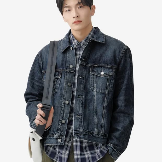 폴로랄프로렌 페이디드 데님 트러커 자켓