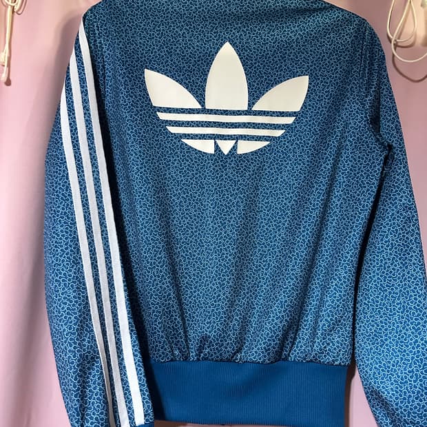 아디다스져지 아디다스 파이어버드 트랙탑 불꽃져지 빅로고 왕불꽃 85