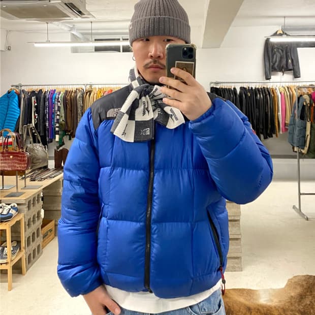 MIZUNO checker board muffler 체커보드 머플러