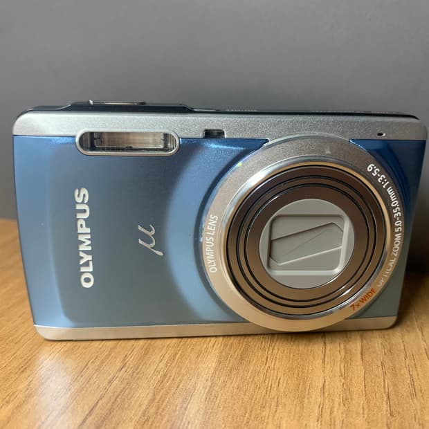 Olympus 올림푸스 뮤 7040 블루 디지털카메라