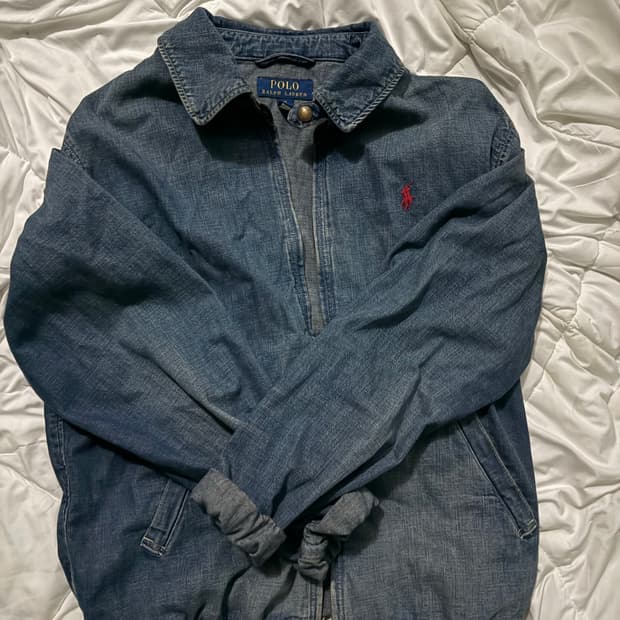폴로 데님 자켓 M