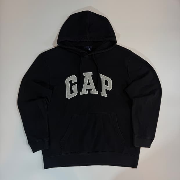 GAP 갭 블랙 후드티