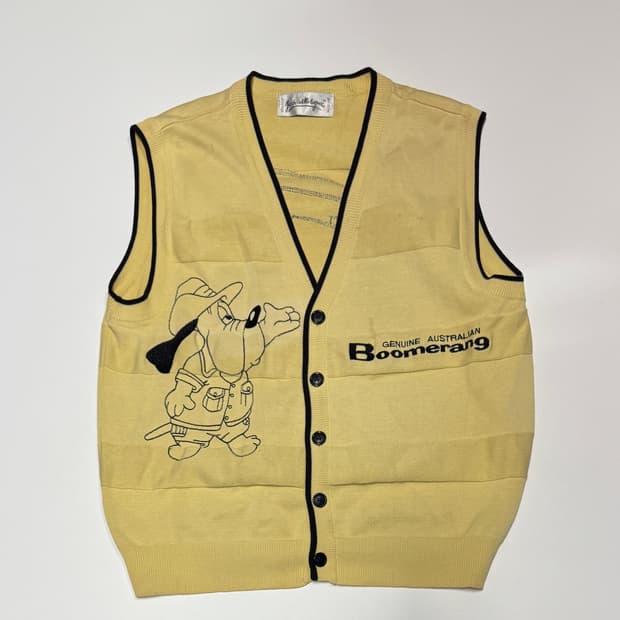 카스텔바작 골프 니트 조끼 베스트 L