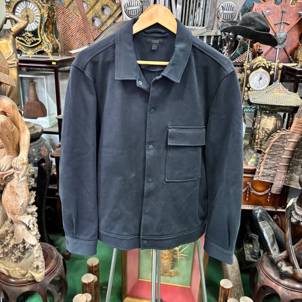 COS(코스) 코튼 트윌 셔츠 재킷