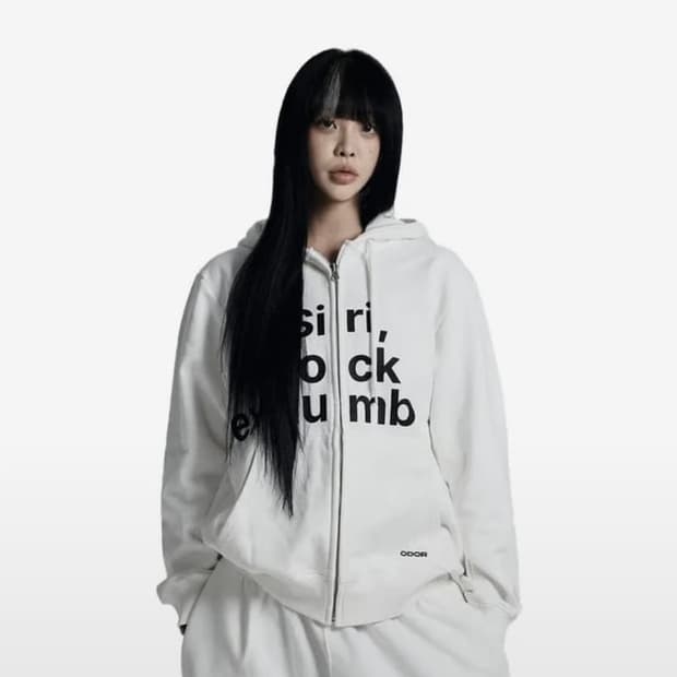 오도어 ODOR 시리 후드집업 1 size