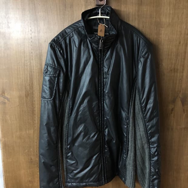 Emporio armani 니트 도킹 집업 자켓 XL