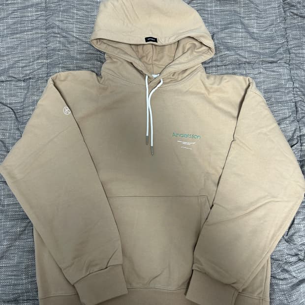 앤더슨벨 베이지 후드