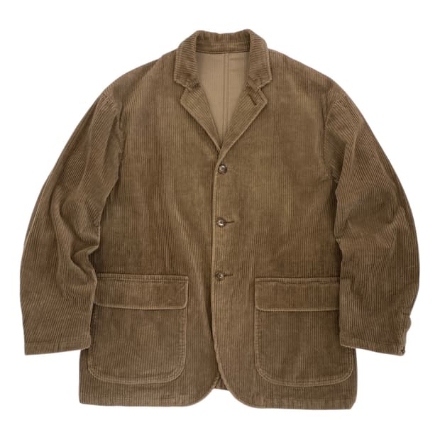 빔즈 3버튼 코듀로이 자켓