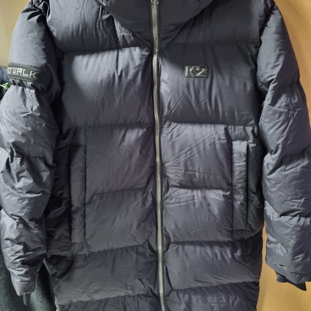 K2 남성 플라이워크 구스 롱패딩 