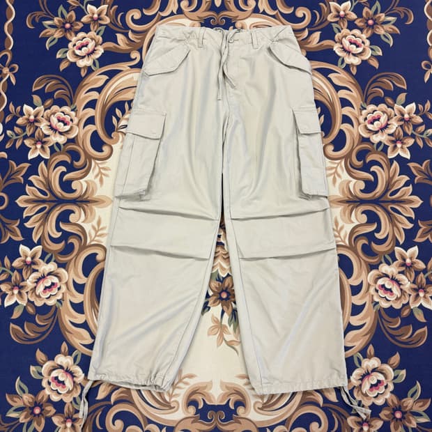 (L)빅유니온 Big Union PLEATED 카고팬츠(베이지)