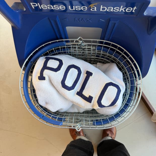 폴로 랄프로렌 코튼 니트 스웨터