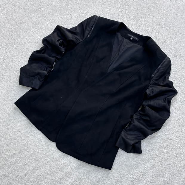 M 띠어리 바이사 염소가죽 재킷 0323E