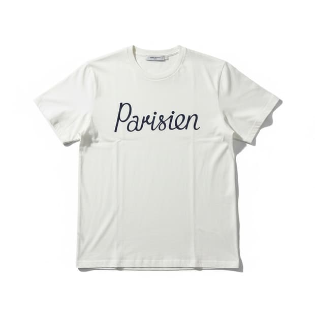 메종키츠네 파리지앵 티셔츠 L