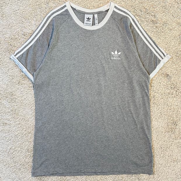 아디다스 ADIDAS 파이어버드 스포티 반팔 티셔츠 그레이