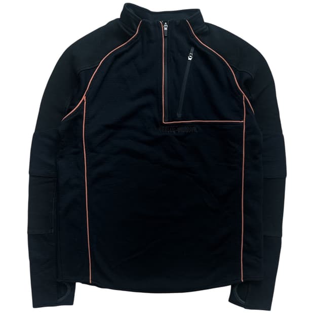 할리데이비슨 하프집업 스웨트셔츠