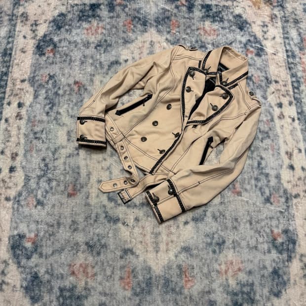 Algonquins napoleon stitch punk jacket