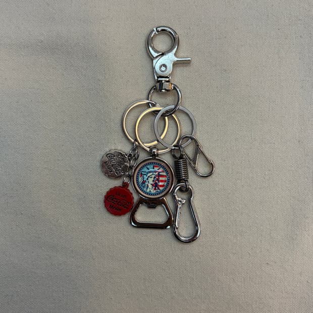 🗽 빈티지 아메리칸 멀티 키링