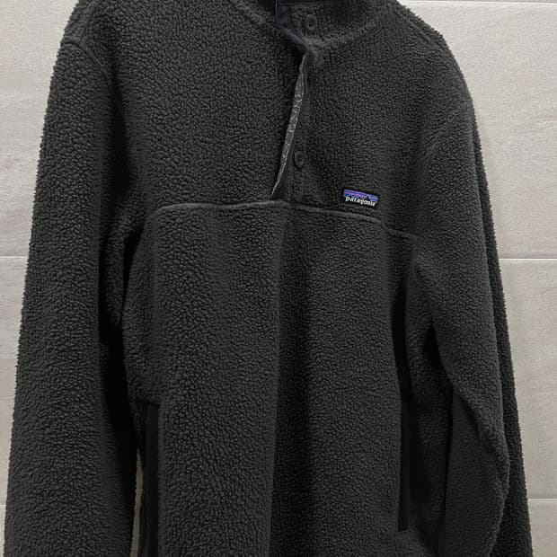 파타고니아 버튼 후리스 풀오버 M