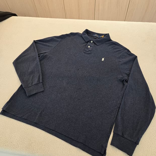 폴로 랄프로렌 네이비 긴팔 폴로티 XL
