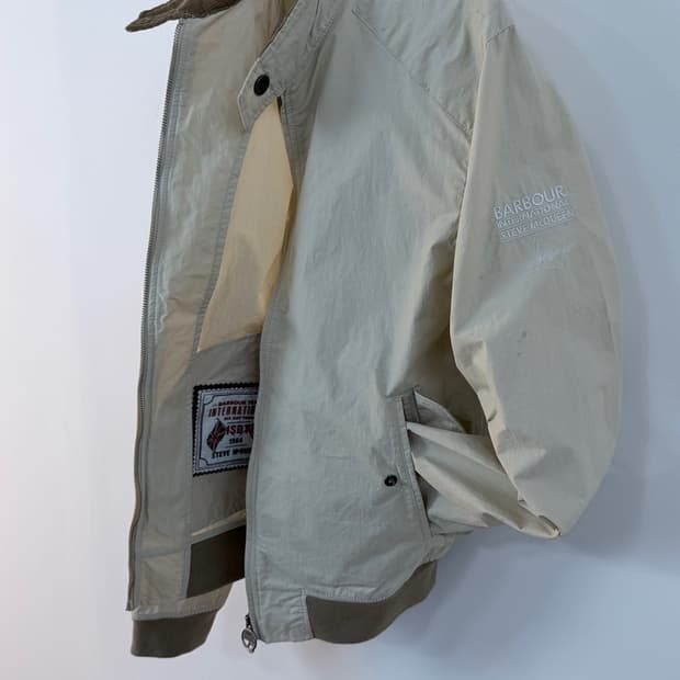 바버 인터내셔널 스티브 맥퀸 렉티파이어 해링턴 자켓