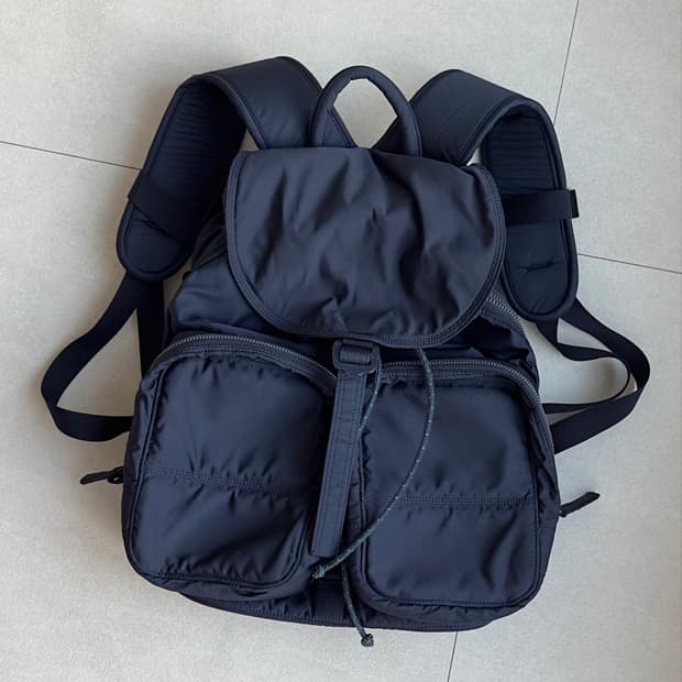 Luggage label by yoshisa porter rucksack