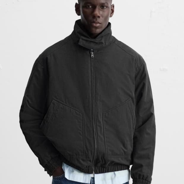 자라 패딩 보트 점퍼