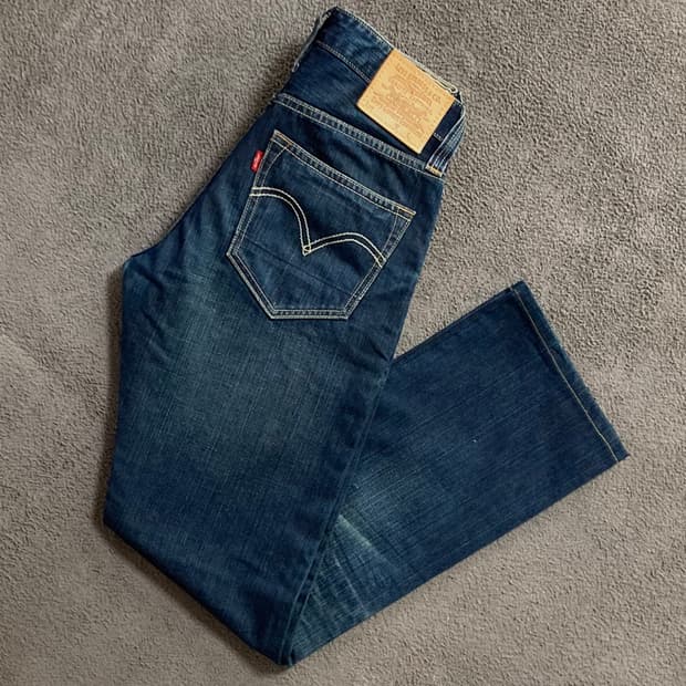 리바이스 레더탭 데님팬츠 W30 L33