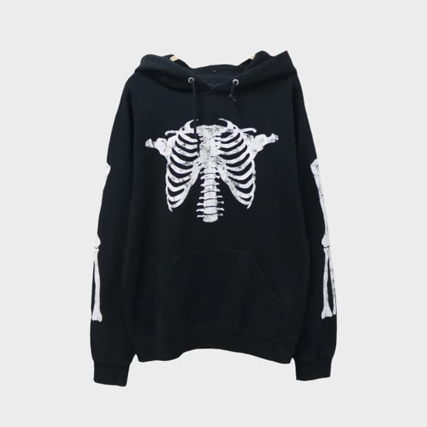 BOWERY 본 프린팅 고스로리 후드티 61464