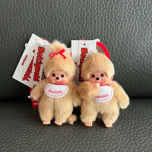 골드 미니몬치치 세트 브라운골드 몬치치 키링