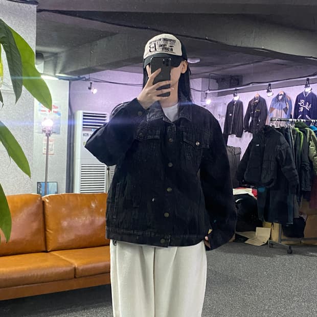 트루릴리전 데님 트레커 자켓 B3120