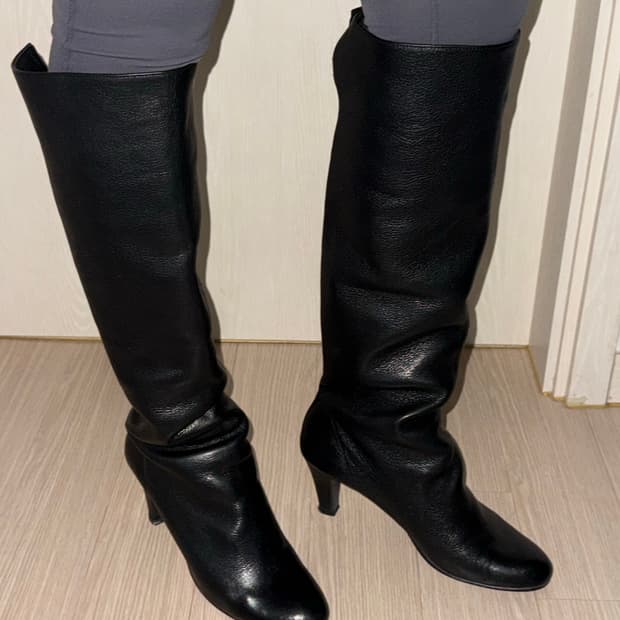 SONZIO 송지오 힐 부츠 235 7cm