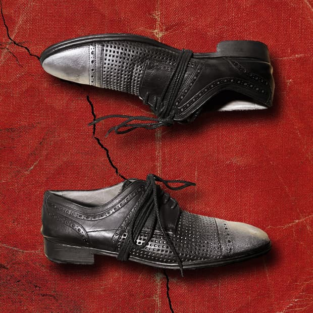 D&G 90s 돌체앤가바나 메탈 페인티드 펀칭 더비 275-80