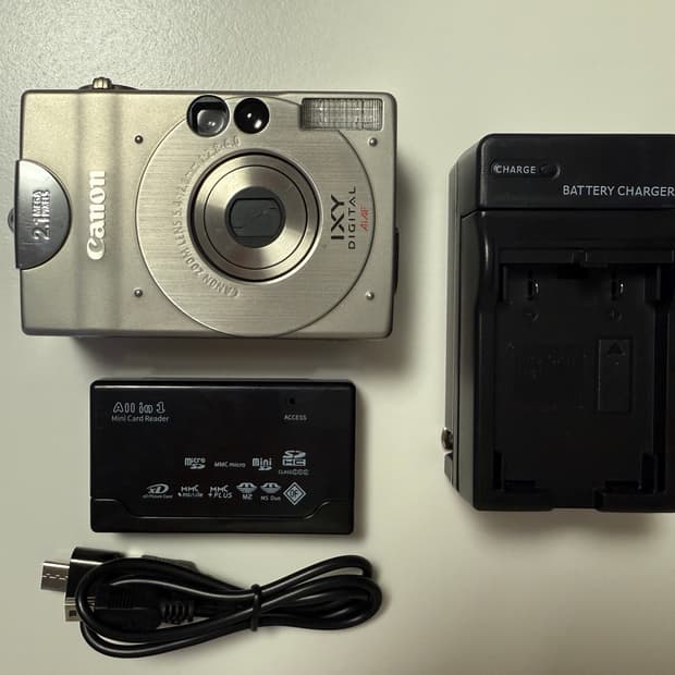 초창기 희귀템) CANON ixy Digital 2000 빈티지 디카