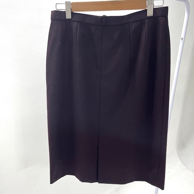 Wine Midi Skirt