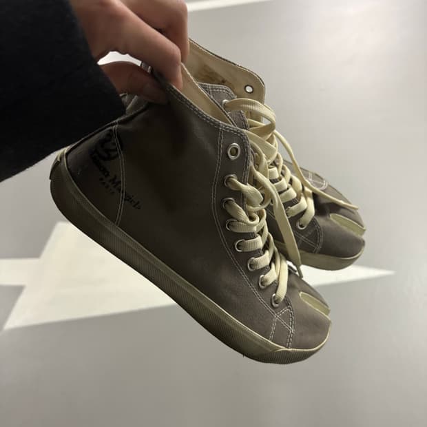 40) 마르지엘라 타비 하이탑 스니커즈