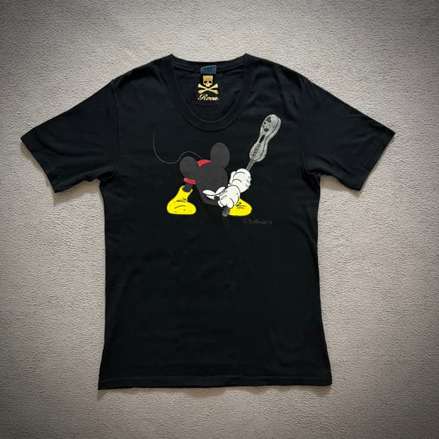 Roen x disney mickey t shirt
