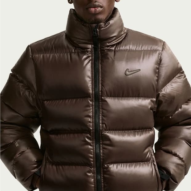 [XL]나이키 x 녹타 패딩 구스다운 브라운