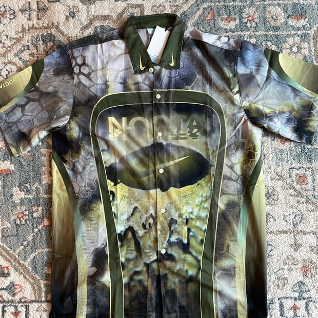 나이키 x 드레이크 녹타 오팔 티토 닉스 숏슬리브 탑(새제품. S)